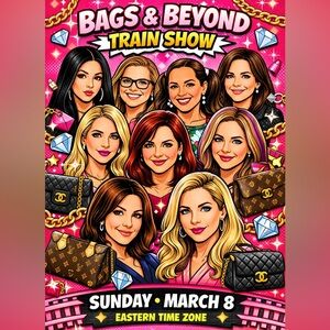Bags and Beyond Show, every SUNDAY starting at 8 am EST, Let’s do this!